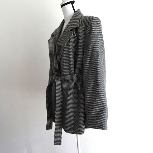 Talbots Wool Blazer Jacket Women's Plus Size 22W Black Office Career Casual - Picture 4 of 11